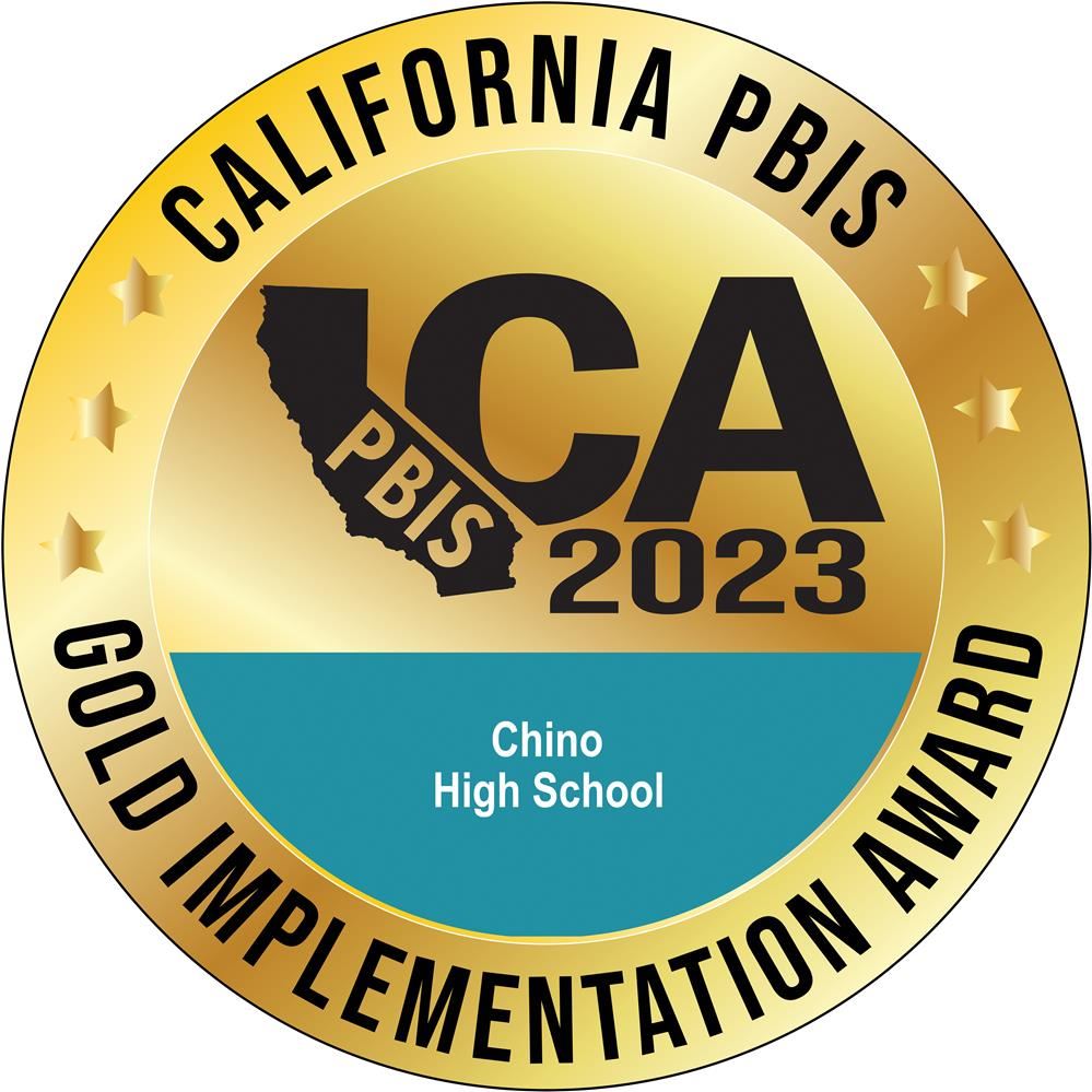 2023 Gold CA PBIS State Recognition